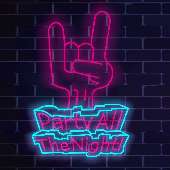 636378976614 Party All The Night！手指